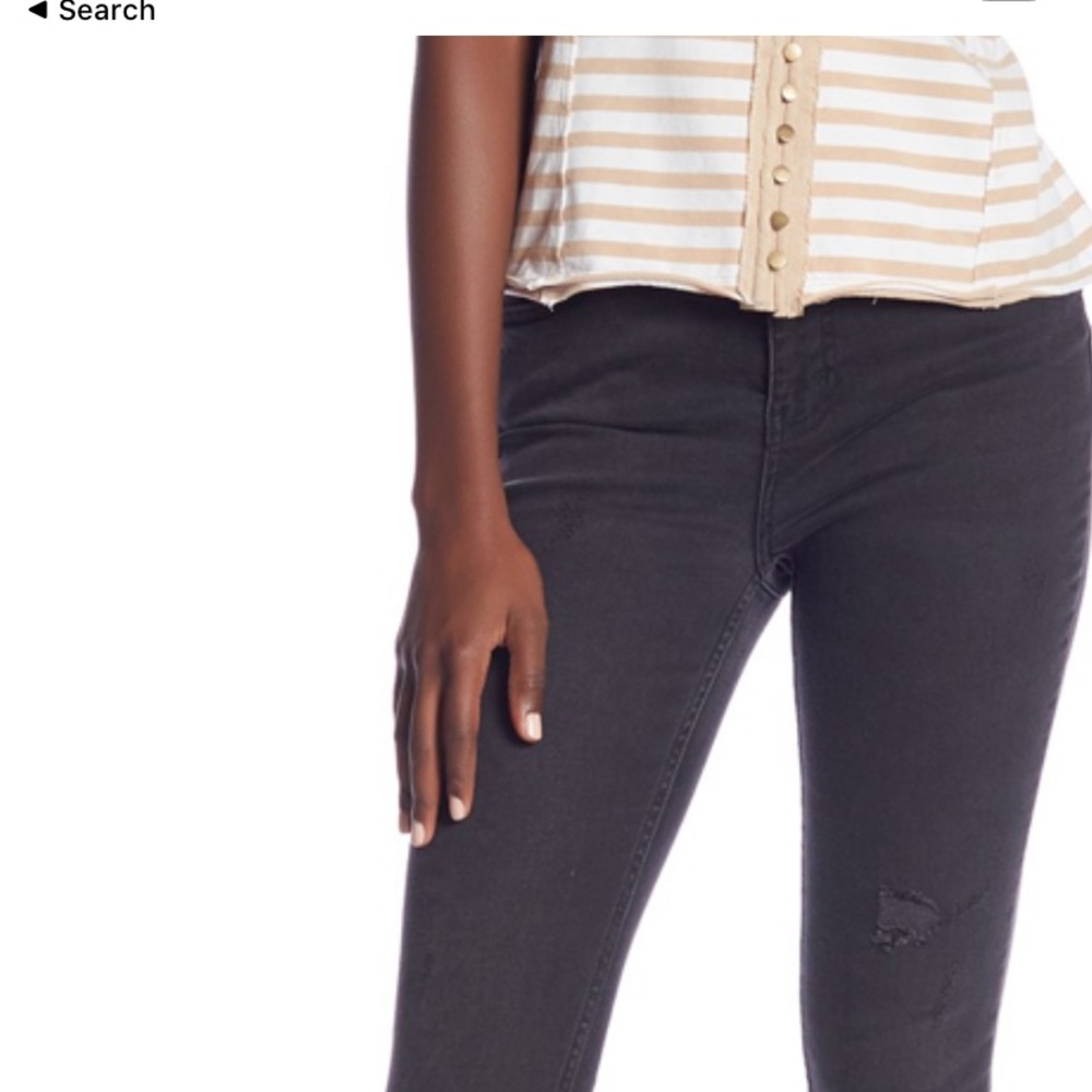 NWOT Free People Distressed Jeans - Picture 6 of 11